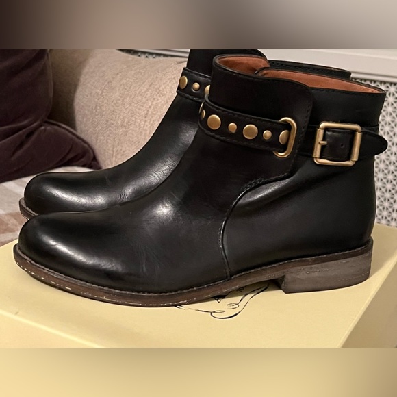 LUCKY BRAND ankle boots Paulinne 7.5 black - Picture 4 of 5